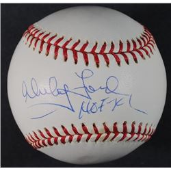 WHITEY FORD AUTOGRAPHED BASEBALL, NO COA