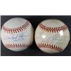 Image 1 : 2 - AUTOGRAPHED HOF BASEBALLS - ENOS SLAUGHTER & RALPH KINER- NO COA