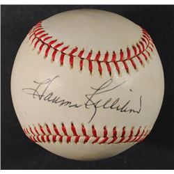 HARMON KILLEBREW & BOB FELLER  AUTOGRAPHED BASEBALL - NO COA