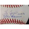 Image 2 : YOGI BERRA & DON LARSON AUTOGRAPHED BASEBALL, NO COA