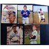 Image 1 : 5 - AUTOGRAPHED 8x10 PHOTOS, BOBBY DOERR, BOB LEMON, MONTE IRVIN, GARY CARTER
