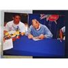 Image 11 : 5 - AUTOGRAPH PHOTOS, EDDIE MATHEWS, BILL MAZEROSKI, BUCK O'NEIL, J.C. MARTIN &