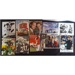 12 - AUTOGRAPHS, GEORGE CLOONEY, KELSEY GRAMMER, VAN HALEN RANDY LAJOIE,