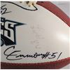 Image 2 : PHILADELPHIA EAGLES AUTOGRAPHED FOOTBALL, 5 - SIGNATURES - McNABB & 4 OTHERS