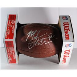 Michael Strahan  Signed Wilson NFL Football
