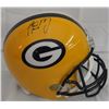 Image 1 : Aaron Rodgers Autographed Proline FS Helmet w/Super Bowl XLV