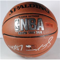 AUTOGRAPHED BASKETBALL - 15 SIGNATURES - ALL IN SILVER SHARPIE - UNIDENTIFIED