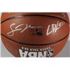Image 2 : AUTOGRAPHED BASKETBALL - 15 SIGNATURES - ALL IN SILVER SHARPIE - UNIDENTIFIED