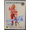 Image 2 : LOT of 6 - SID ABEL HOCKEY AUTOGRAPHED CARDS - COA by OUTFIELD SPORTS CARDS