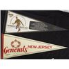 Image 1 : 2 - PENNANTS - ROBERTO CLEMENTE DAY & GENERAL NEW JERSEY USFL - NICE