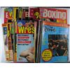 Image 1 : 21 - BOXING / WRESTLING MAGAZINES - USED SHOWS WEAR - INTERESTING MATERIAL