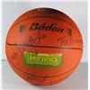 Image 1 : DETROIT PISTONS AUTOGRAPHED BASKETBALL ,11 SIGNATURES, JOE DUMMARS,ISIAHA THOMAS