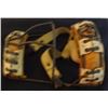 Image 2 : VINTAGE 1940's BASEBALL CATCHERS MASK - METAL / LEATHER