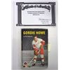 Image 1 : GORDIE HOWE AUTOGRAPHED BOOK - HARDBACK GORDIE HOWE by STAN FISCHLER