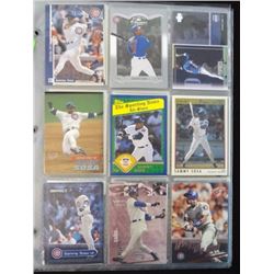 54 SAMMY SOSA BASEBALL CARDS in sheets