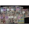 Image 1 : OVER 1200 BASEBALL CARDS in sheets; 180 WADE BOGGS,