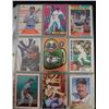 Image 2 : OVER 1200 BASEBALL CARDS in sheets; 180 WADE BOGGS,
