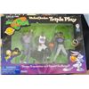 Image 3 : MICHAEL JORDAN SPACE JAM DOLL & FIGURINES in ORG BOXES - PLUS COLLECTIBLE CARDS