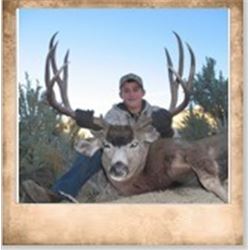 Utah State Conservation Tag #26 Any Weapon Buck Deer, Book Any Weapon Buck Deer, Book