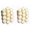 Pearl Faux Vintage Clip-On Earrings