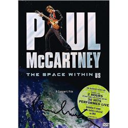 PAUL MCCARTNEY SIGNED DVD SLIPCASE.