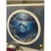Image 1 : Artist Sign Print 170/400 "Whales"