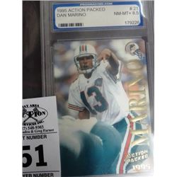 1995 Dan Marino Football Card