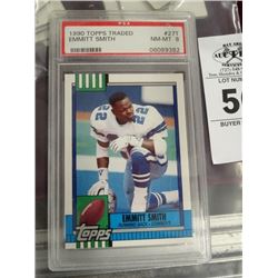 1990 Emmitt Smith Football Card