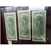 Image 2 : 3 - 2003 & 2009 $2 Dollar Bills - 3 Times the Money