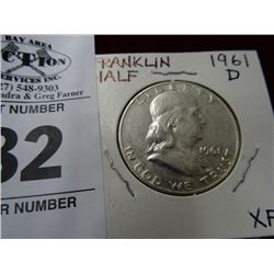 1961 D Franklin Half