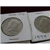 Image 2 : 1972, 1973 or 1977 Kennedy Half Dollars - 4 Times the Money