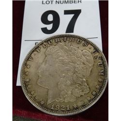 1921 Morgan Silver Dollar