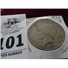 Image 1 : 1922 Silver Peace Dollar
