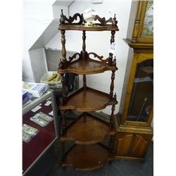 Mahogany Corner Shelf