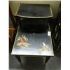 Image 1 : Oriental Motif 2-Tier Side Table