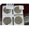Image 1 : 4-Pack of Ike Dollars