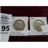 Image 1 : A 2 Pack of Silver Kennedy Half Dollars