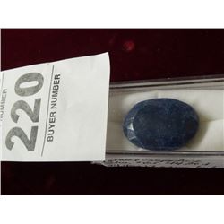 Natural Sapphire Blue Oval 44.20 Ct