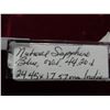 Image 2 : Natural Sapphire Blue Oval 44.20 Ct