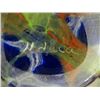 Image 2 : Artist Signed Cut Glass Vase