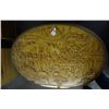 Image 2 : Hand Carved Oriental Table w/4 Chairs
