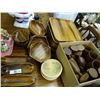 Image 1 : Lot of Wood Tableware