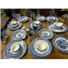 Image 1 : Lot of Currier & Ives China - No Shipping