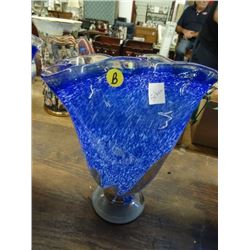 Blown Glass Vase - No Shipping