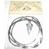 Image 1 : HEMATITE ARROWHEAD INDIAN MOUNTAIN NECKLACE