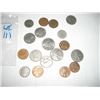 Image 1 : ASSORTED TOTAL COINS INCLUDING SILVER/CANADA/US & TAX TOKEN ALL FOR 1 MONEY!! COINS CAME OUT OF SAFE