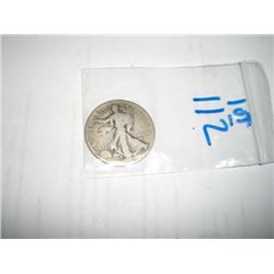 1945 SILVER WLAING LIBERTY HALF DOLLAR *NICE EARLY SILVER HALF DOLLAR*!! SILVER COIN CAME OUT OF SAF