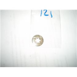 VINTAGE OLD TRANSPERTATION TOKEN *GREELEY-GOOD FOR 1 FARE*!! TOKEN CAME OUT OF SAFE!!