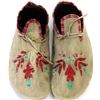 Image 1 : C. 1900 Sioux quilled moccasins
