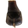 Image 1 : Small unmarked pair of leather saddle bags